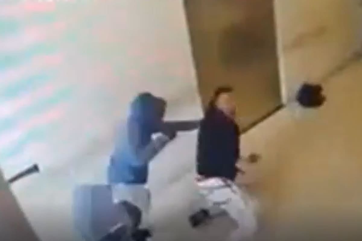 Tres hombres armados atacaron a un cliente en un banco de Lomas del Mirador y uno terminó reducido por quienes esperaban su turno