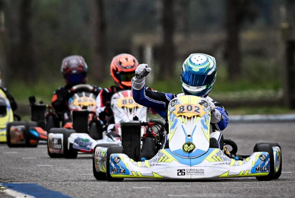 Fausto Schioppa, el pibe de Escobar que se sacó el ticket para el Mundial de Rotax en Portimao