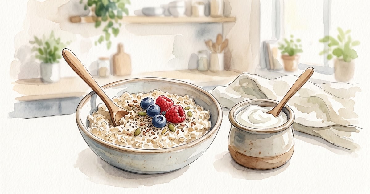 Avena y yogur griego: la alianza silenciosa para que el intestino funcione a horario