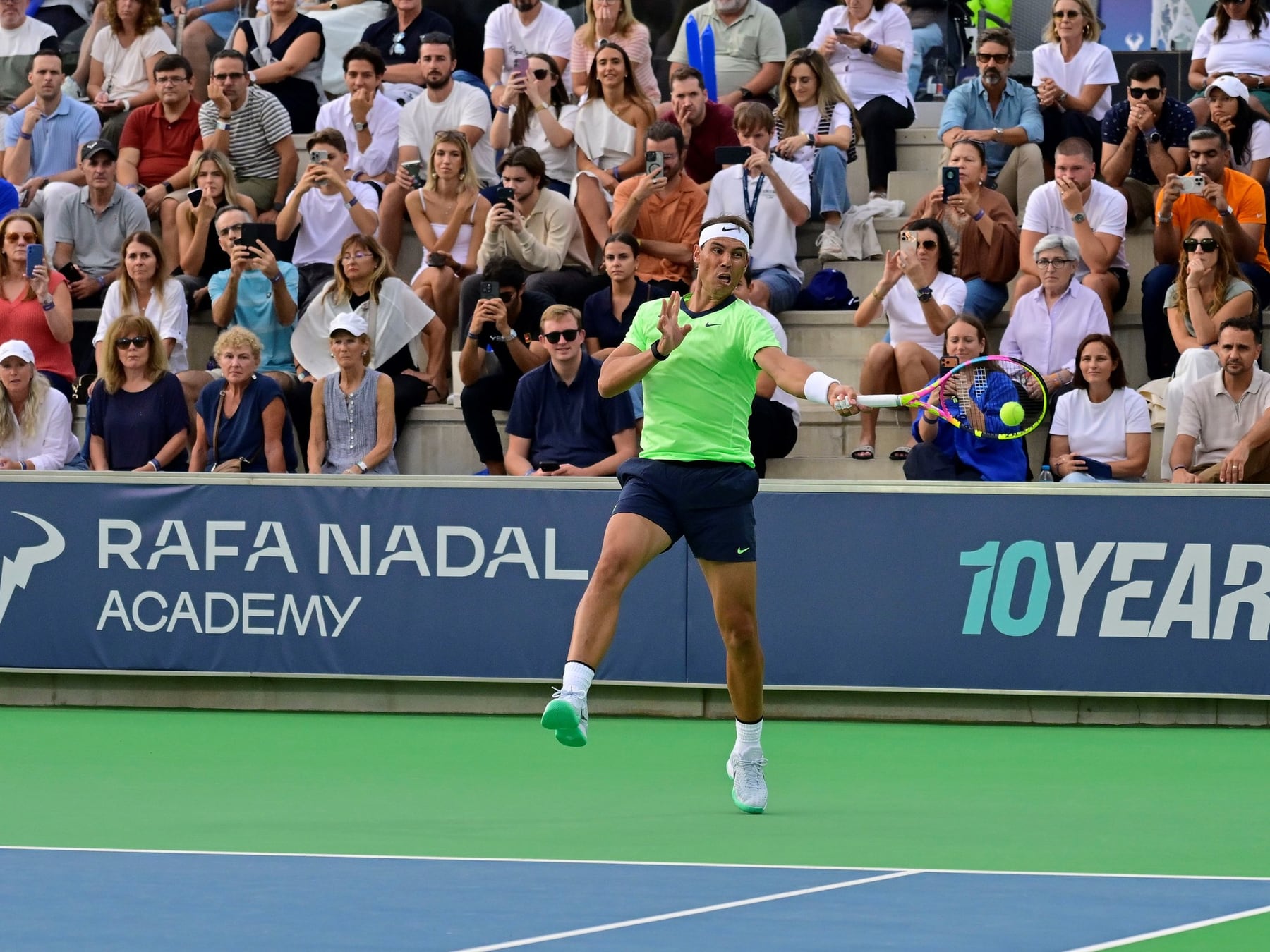 El Rafa que volvió a ser el Rafa: ganó en Manacor y se rió de sus propios golpes