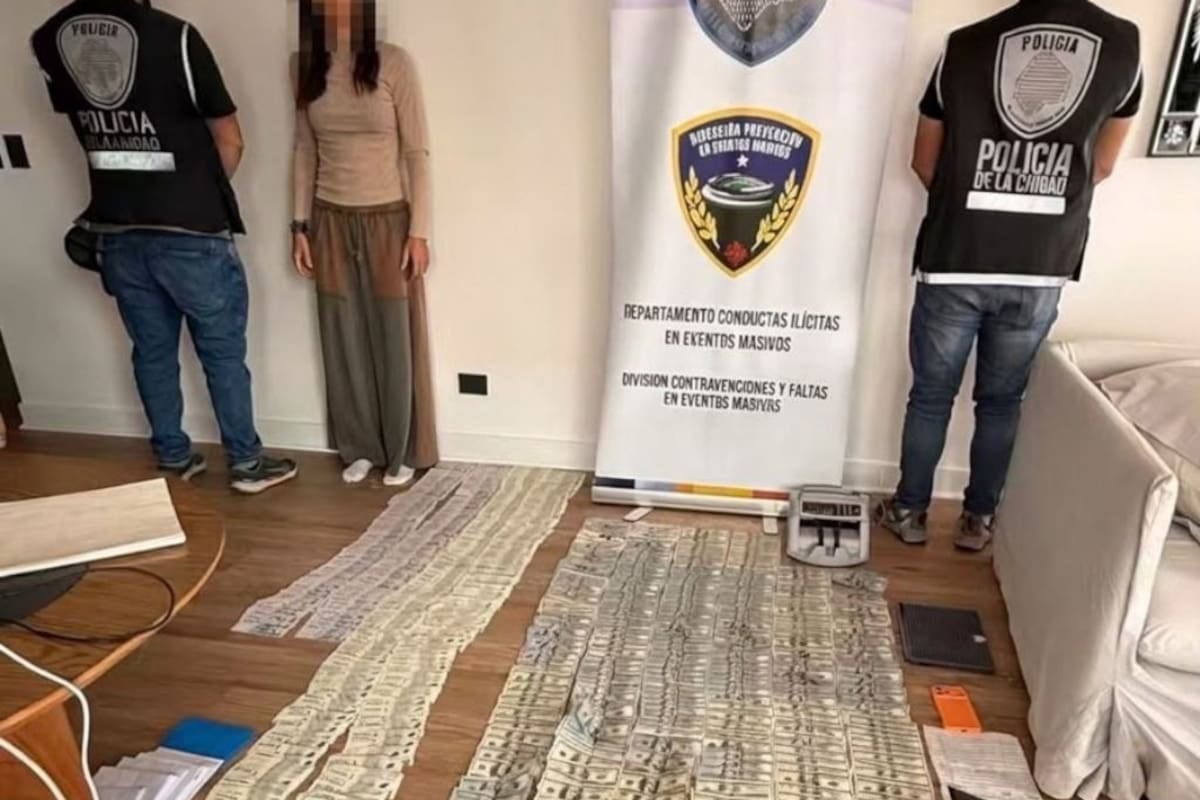 Vicente López: una detenida por presunta reventa de entradas y casi diez millones de pesos en efectivo bajo la lupa