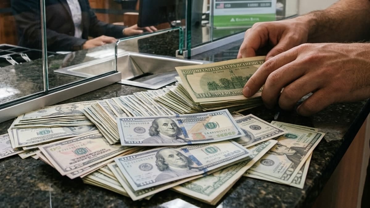 El peso sigue perdiendo terreno: el oficial y el blue tocan los $1540 para la venta y el tarjeta perfora los $2000