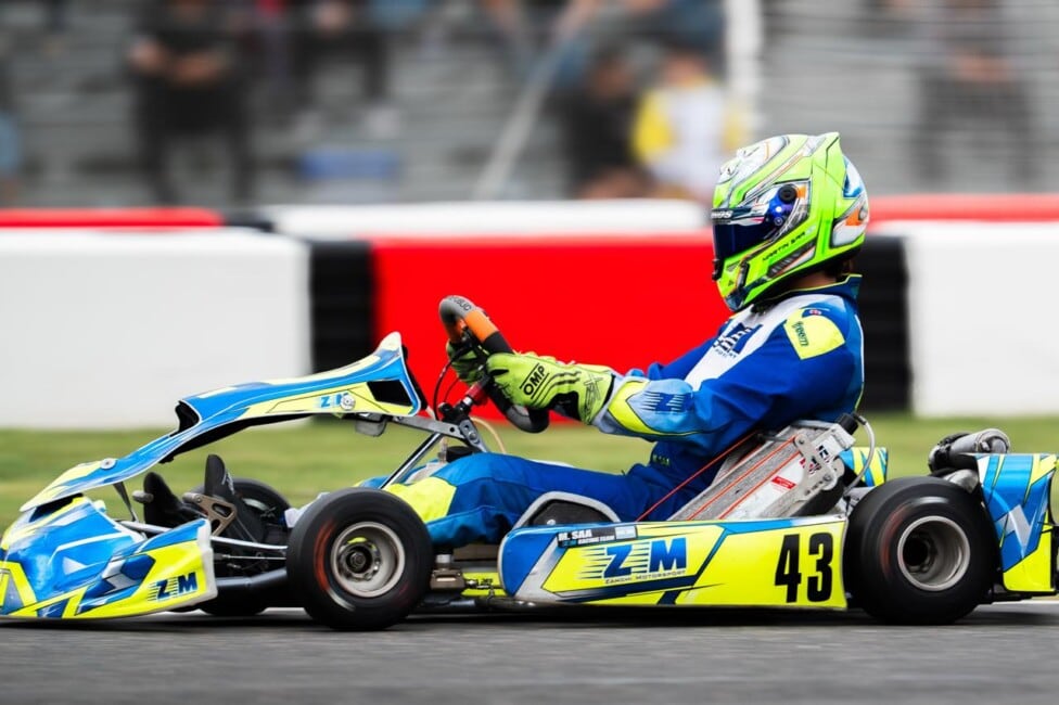 El Rayito de punta a punta: Martín Saa cerró 31° en la final del Mundial de Karting en Viterbo