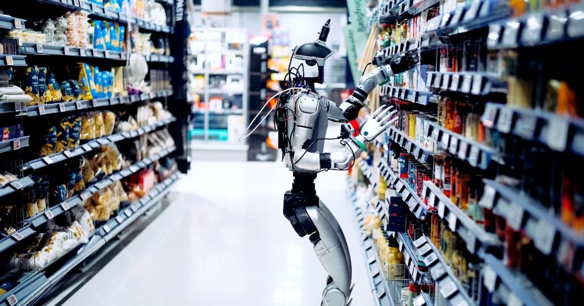 Robots en el súper: la pesadilla de la góndola ya tiene turno noche en Dinamarca