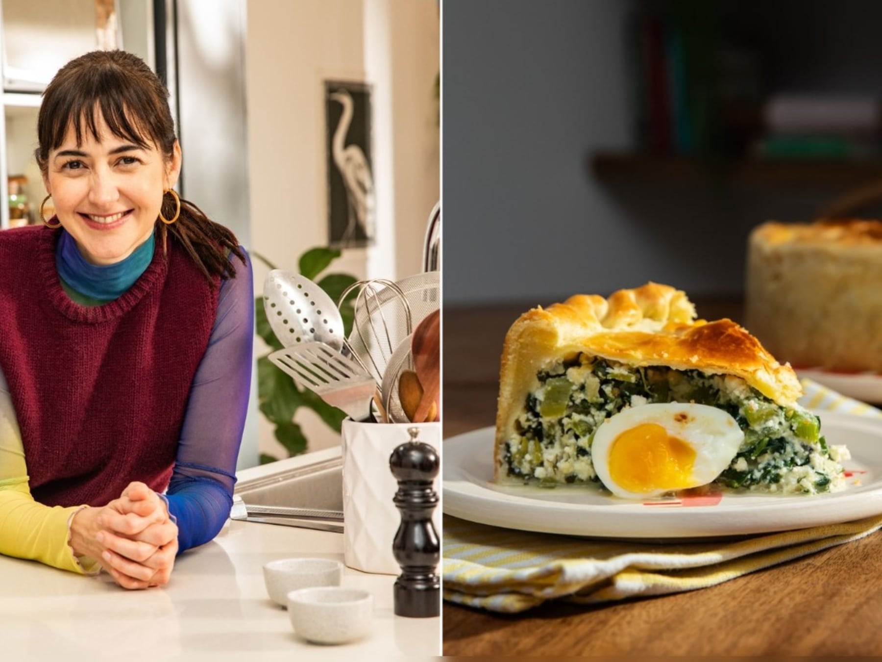 Tartas saladas con base firme y relleno húmedo: las claves de Ximena Sáenz para domar la masa