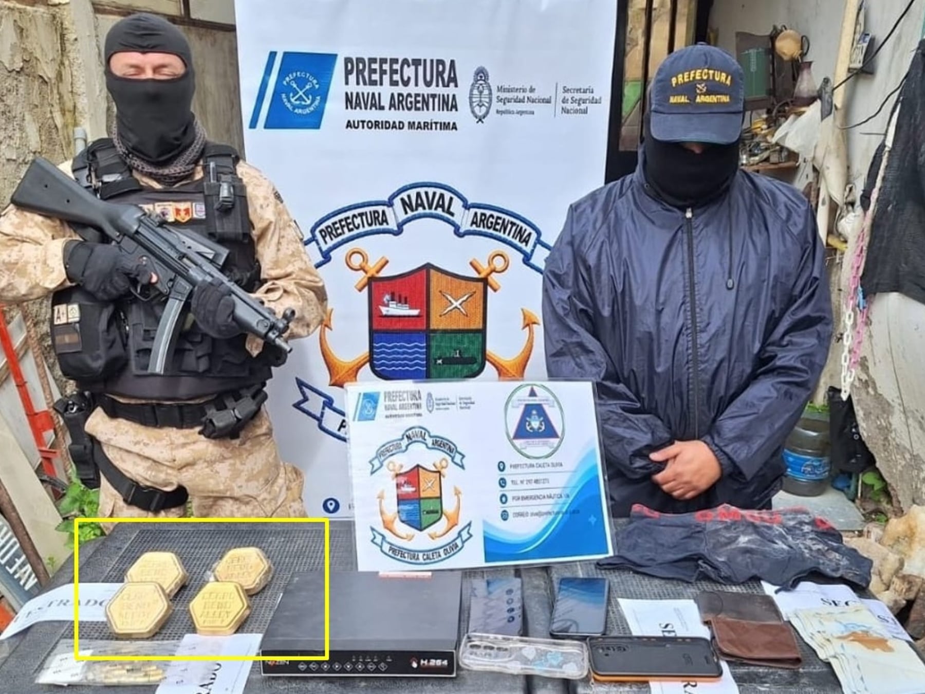 Caleta Olivia: peritaje confirma que las piezas secuestradas no eran oro sino una aleación usada en radioterapia
