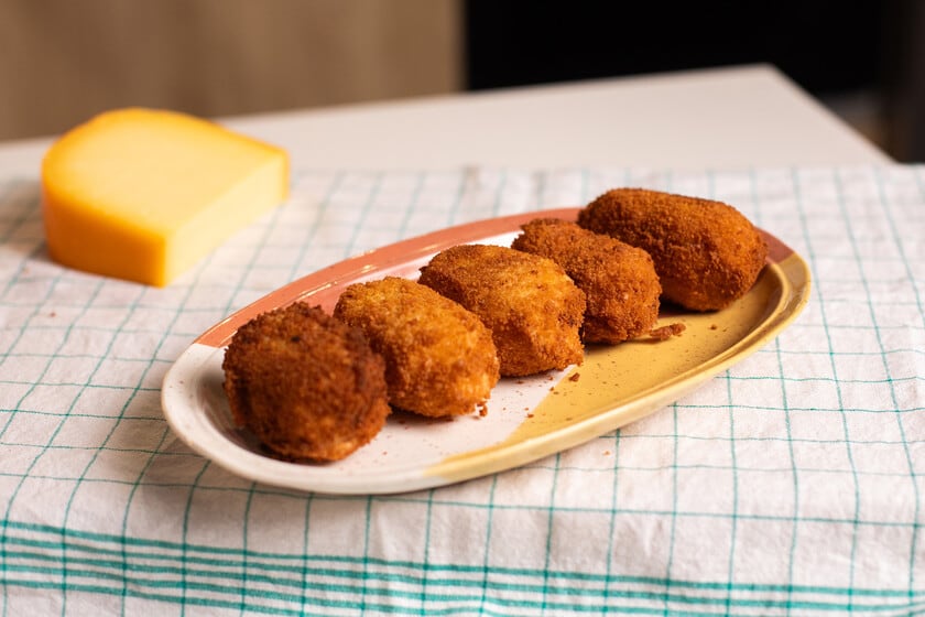 Croquetas de calabaza y parmesano: una masa sin bechamel que se cierra con doble rebozado