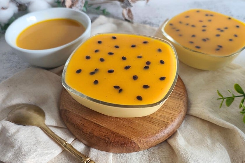 Mousse de maracuyá: cremosidad de fruta de la pasión sin encender el horno