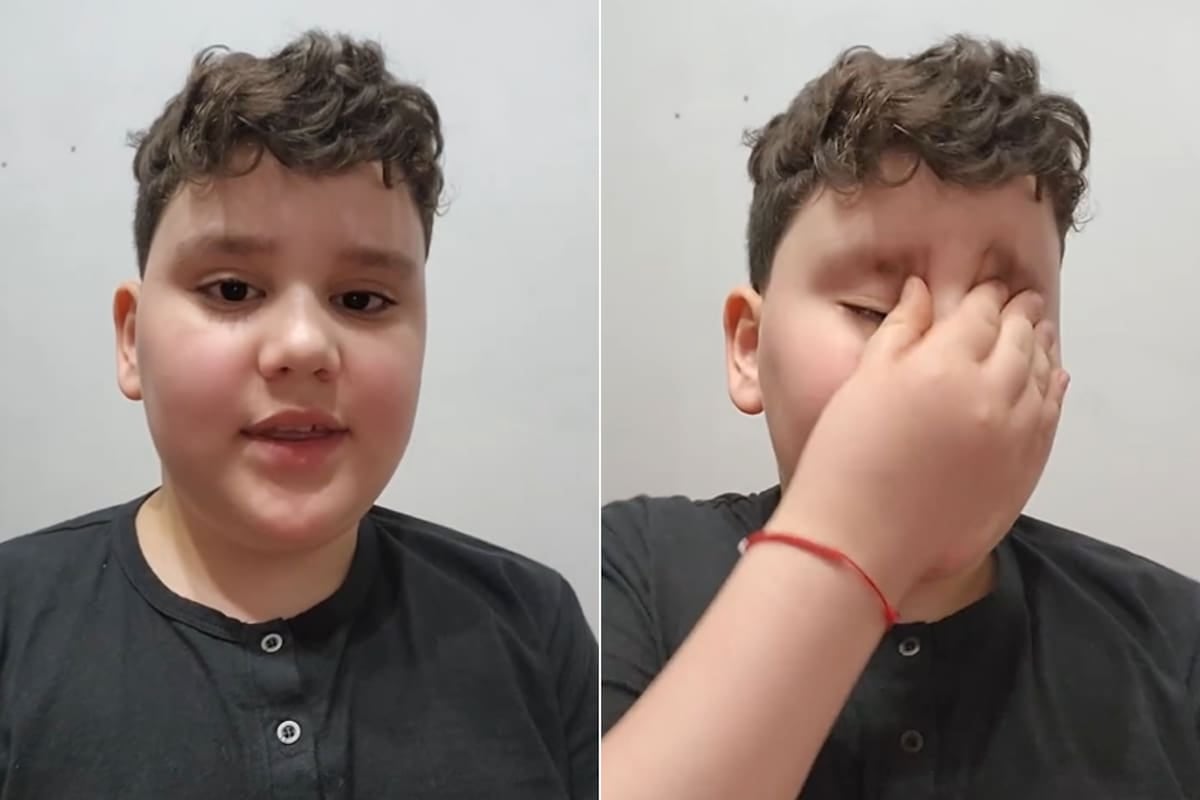 Toto, el nene de MasterChef Junior que se quebró al leer el hate y pidió que paren