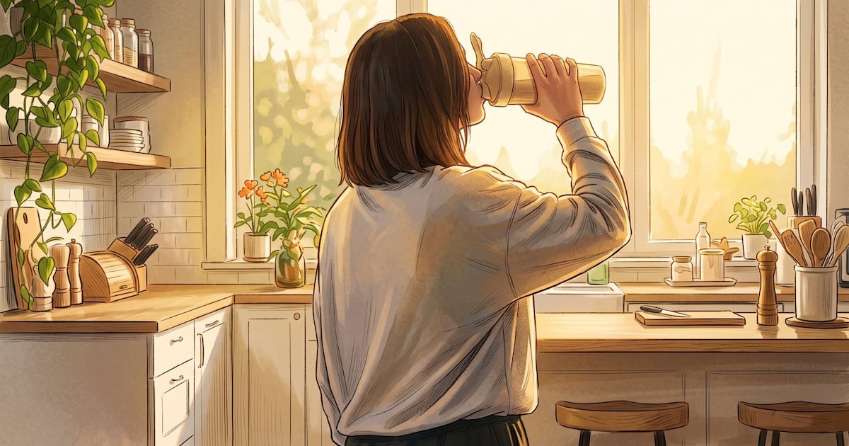 La trampa dulce del vaso matutino: por qué el batido de proteínas puede jugarte una mala pasada