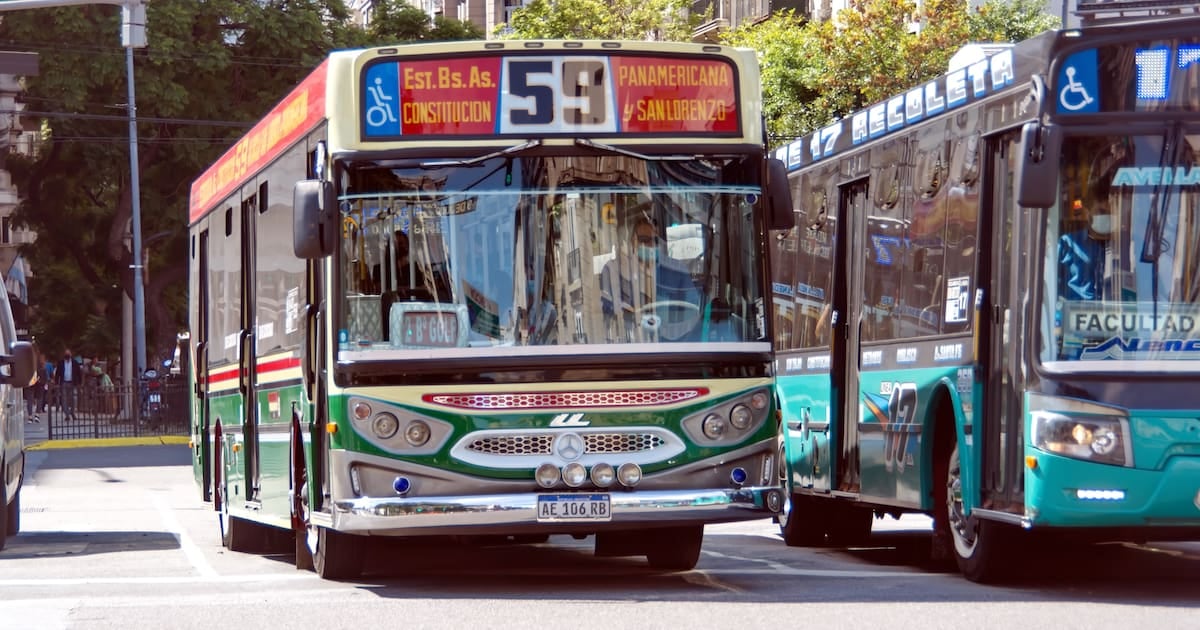 Colectivos del AMBA: a partir de hoy corren la mitad de servicios entre las 22 y las 5 por una deuda de 40.000 millones