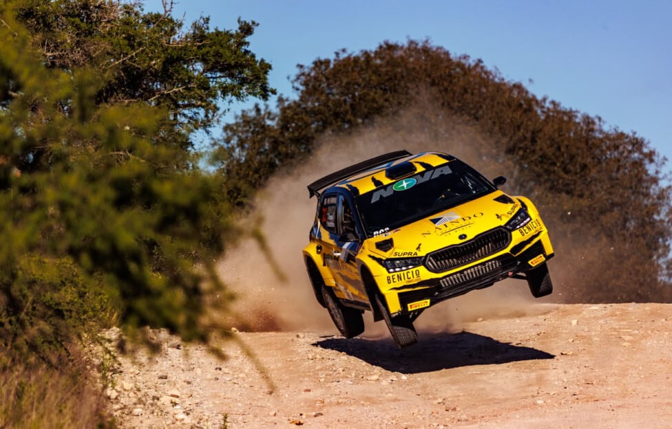 Olmedo se afirmó en la cima del Rally Cordobés y llega con ventaja a la final